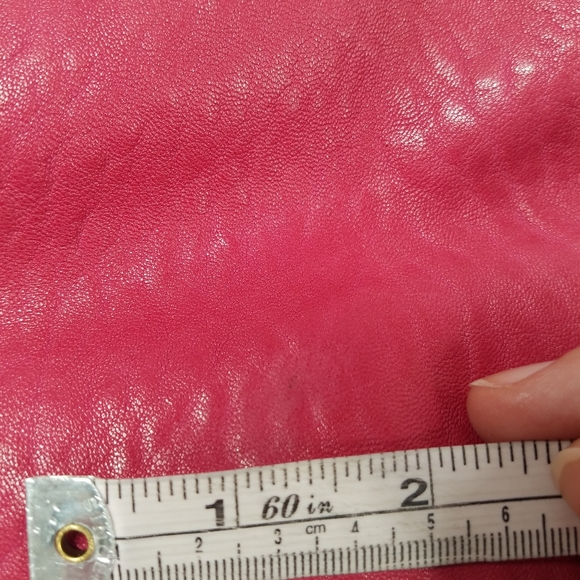 Thulare Monareng Oversized Bubble Gum Pink Cow Hide Studded Bag - Picture 14 of 15